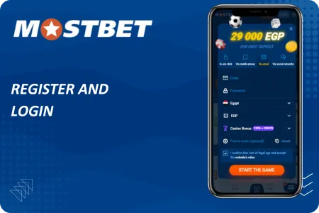 Mostbet Egypt Register and Login via Mobile App