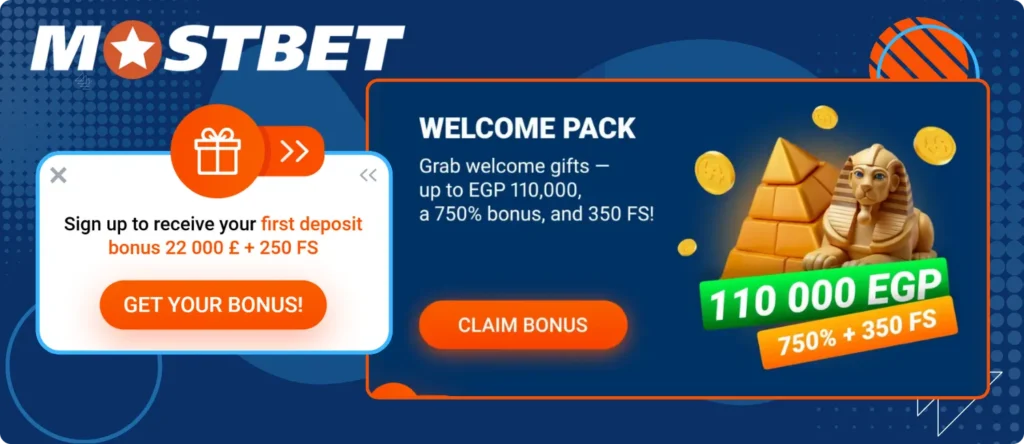 Welcome Bonus Mostbet