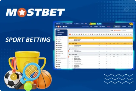 Sport line betting Mostbet